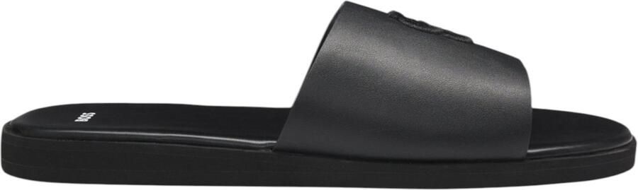 BOSS Heren Slipper Zwart 50563148 001 Darrel Pubb