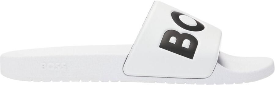 Hugo Boss Band Teenslippers Collectie Lente Zomer White Heren