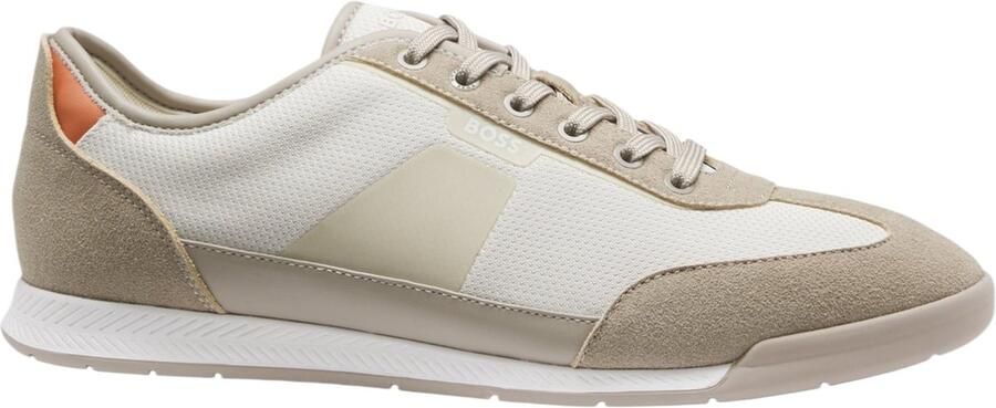 BOSS Heren Sneakers Bruin 50563824 288 Nitan Lowp Txmx