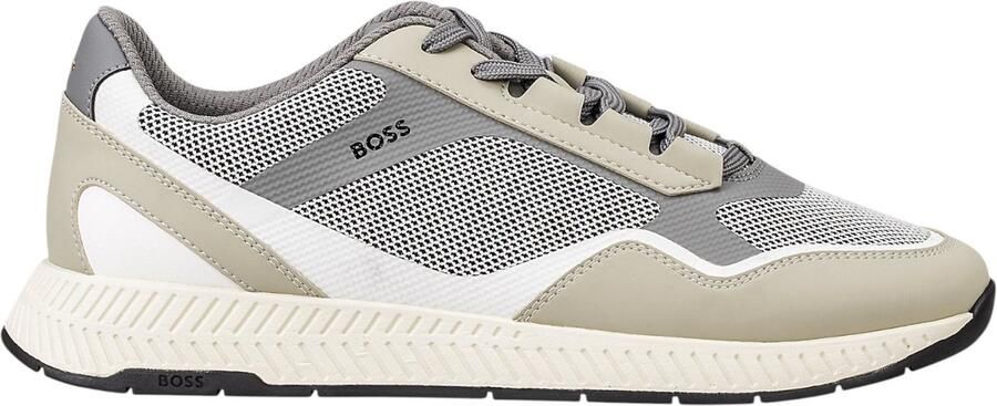 BOSS Heren Sneakers Bruin 50568928 285 Titanium