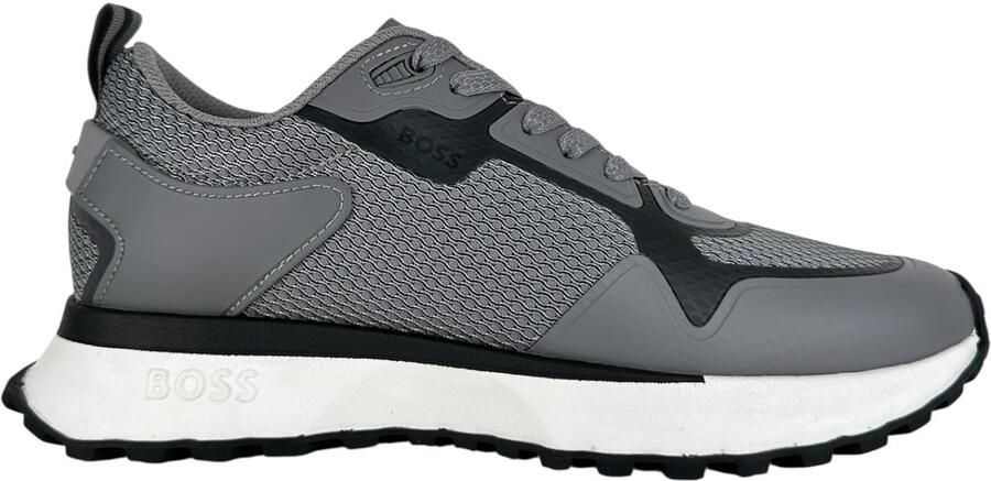 BOSS Heren Sneakers Grijs 50513195 061 Jonah_Runn_meth