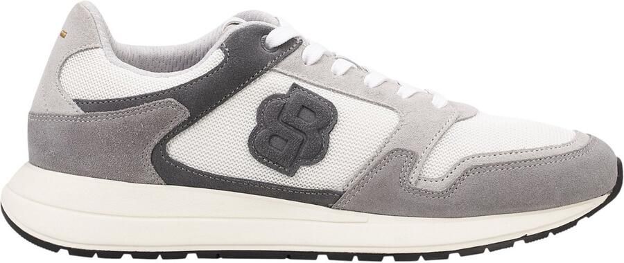 BOSS Heren Sneakers Wit 50554612 061 Vinston Runn Sdmebb