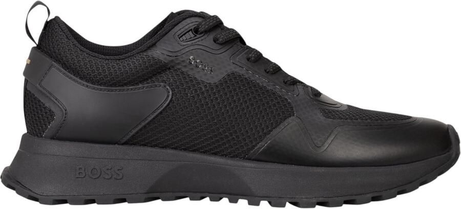 BOSS Heren Sneakers Zwart 50513195 009 Jonah_Runn_meth
