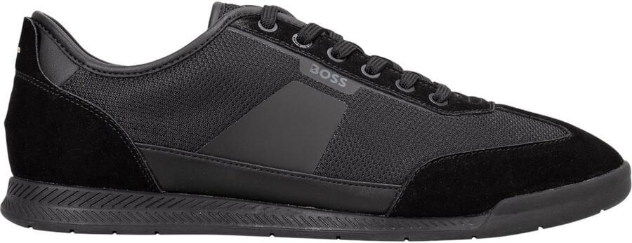 BOSS Heren Sneakers Zwart 50563824 005 Nitan Lowp Txmx