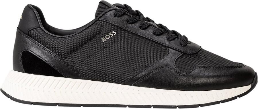 BOSS Heren Sneakers Zwart 50568757 001 Titanium - Foto 1