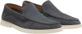 BOSS Instappers Mannen Sienne Loafer Slip-On Schoenen Heren - Grijs