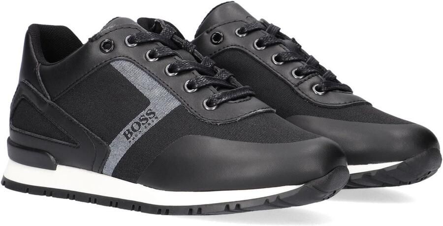 BOSS kidswear Boss Kids Baskets J2926 Lage sneakers Jongens Zwart - Foto 4