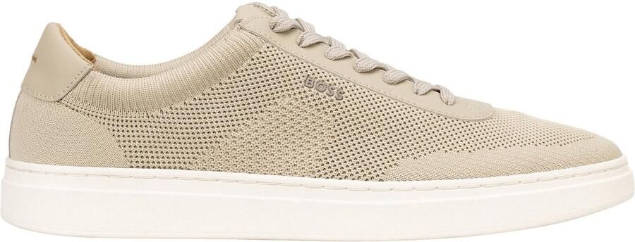 Boss Low top sneakers met echt leer-garnering model 'Kieran_Tenn_knal' - Foto 2