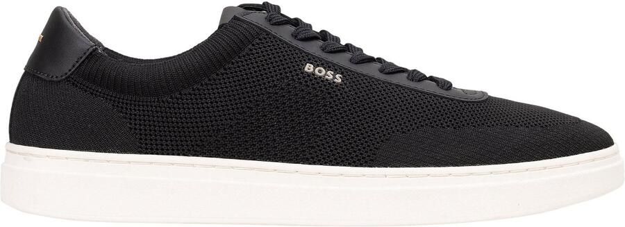 Boss Low top sneakers met echt leer-garnering model 'Kieran_Tenn_knal' - Foto 2