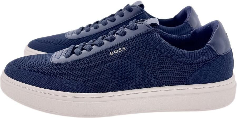 BOSS Kieran Tenn Knal sneaker blauw 45