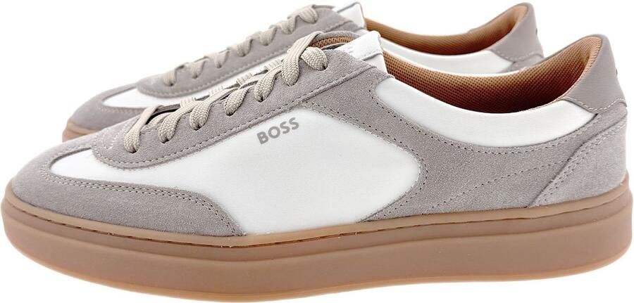 Boss Low-top-sneakers van echt rundleer Model 'KIERAN_TENN'