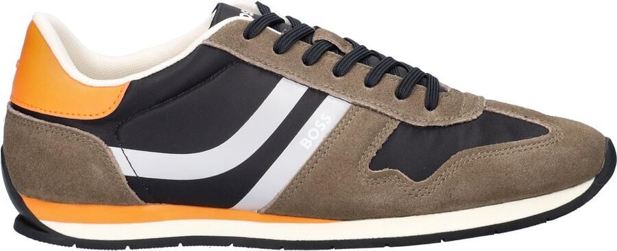 Boss Orange Lage sneakers met labelprint model 'LEVON_RUNN_NYMI'