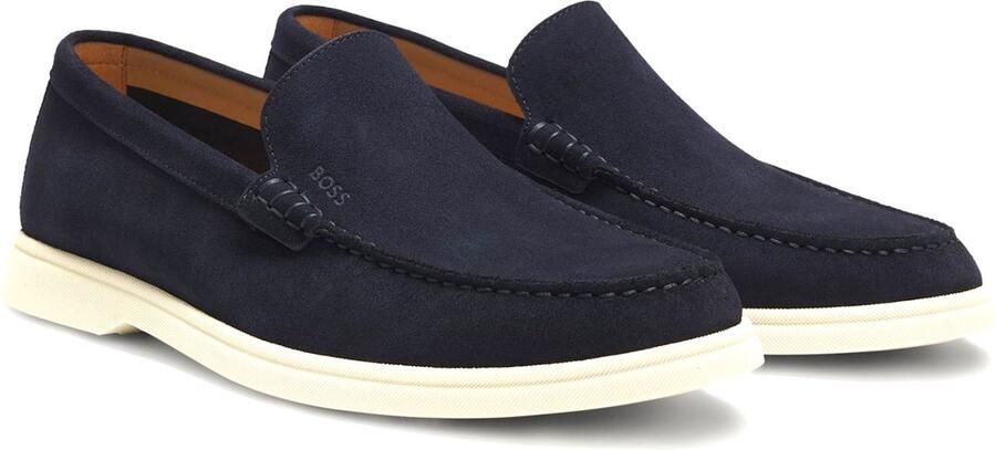 BOSS Sienne loafer blauw