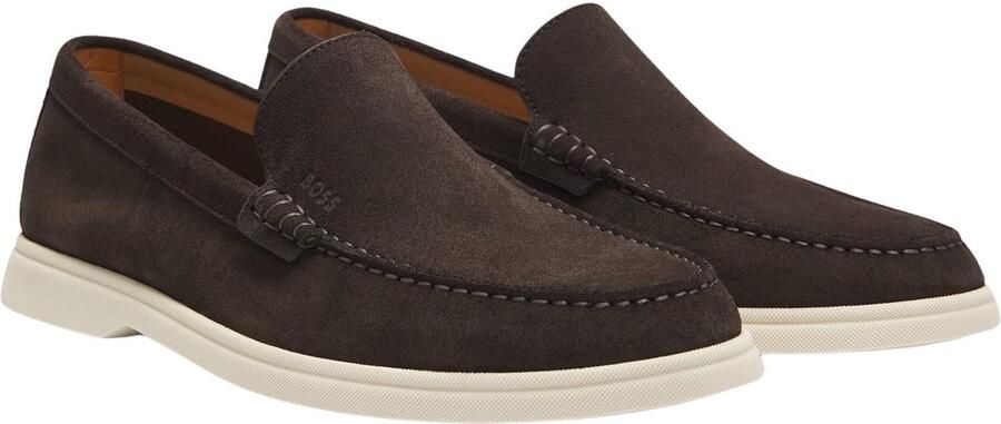 BOSS Heren Loafer Bruin 50543083 202 Sienne Loaf Sd N - Foto 2