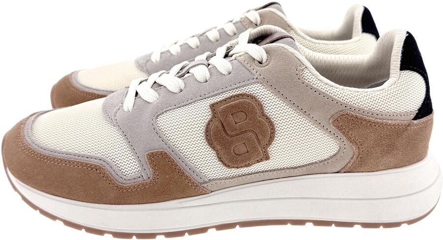 BOSS Vinston Runner sneaker beige combi
