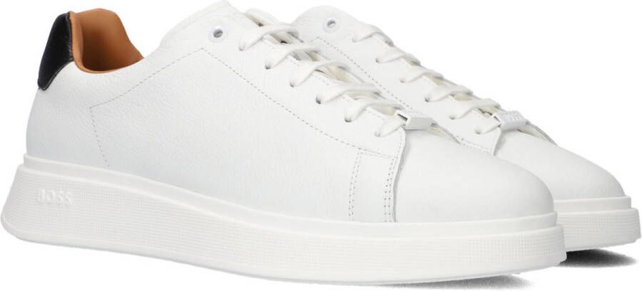 Boss Bulton Runn 1 Lage sneakers Leren Sneaker Heren Wit