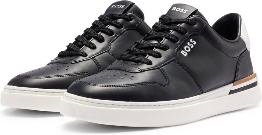 BOSS Lage Sneakers Heren 50480546 Maat: 40 Materiaal: Leatherlook Kleur: Zwart - Foto 10