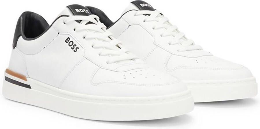 Hugo Boss Witte Sneakers Model 50498894 140 Milieuvriendelijk en Stijlvol White Heren - Foto 2