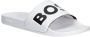 Hugo Boss Band Teenslippers Collectie Lente Zomer White Heren - Thumbnail 1