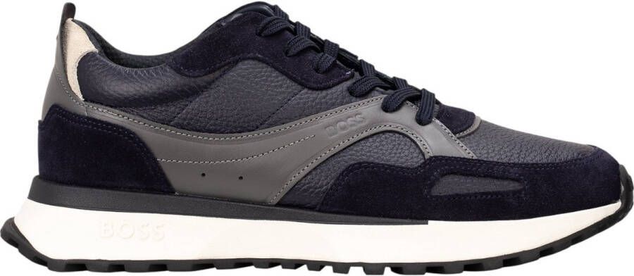 BOSS Heren Sneakers Blauw 50548782 461 Jonah Runn