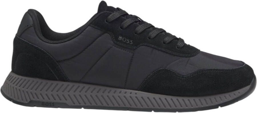 BOSS Heren Sneakers Zwart 50552895 005 Titanium_Runn