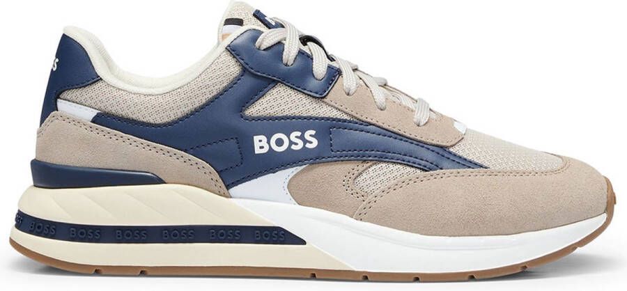 Boss Hugo Kurt Runner heren sneaker Beige
