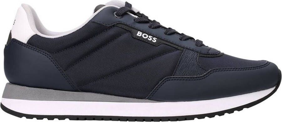 Boss Sportieve Lichtgewicht Sneakers Blue Heren