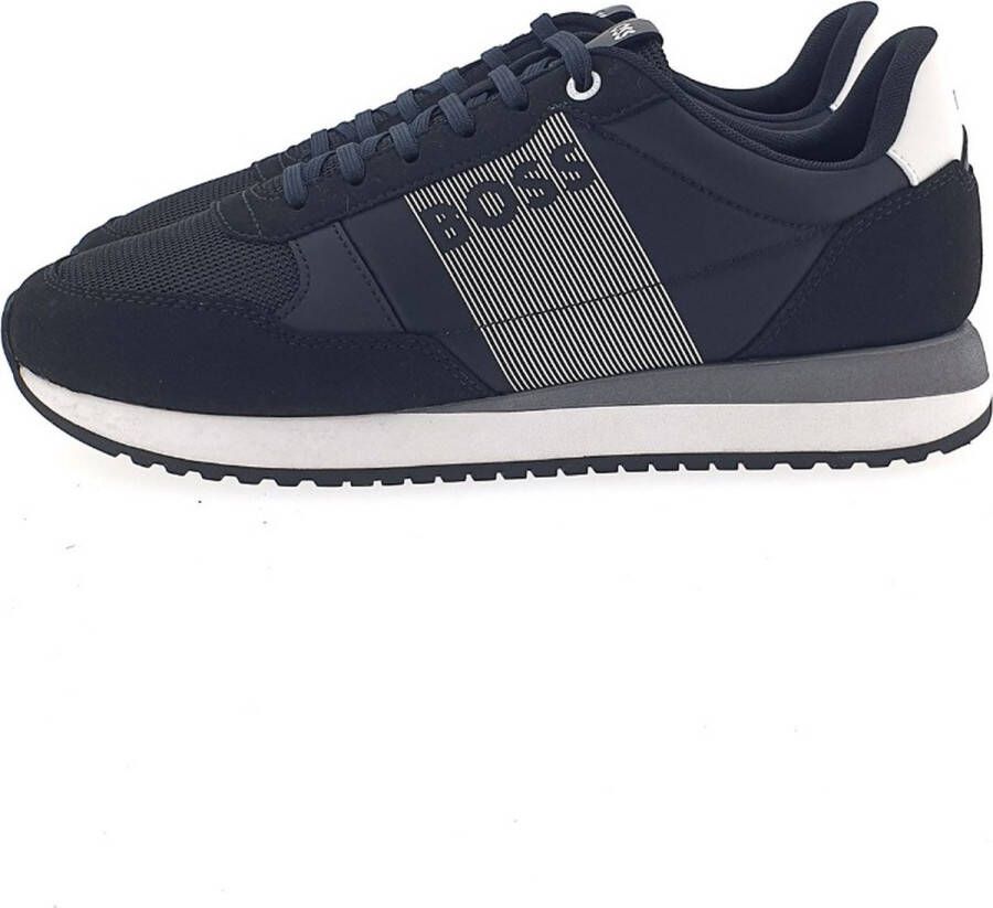 BOSS Lage Sneakers Heren 50480546 Maat: 40 Materiaal: Leatherlook Kleur: Zwart - Foto 5