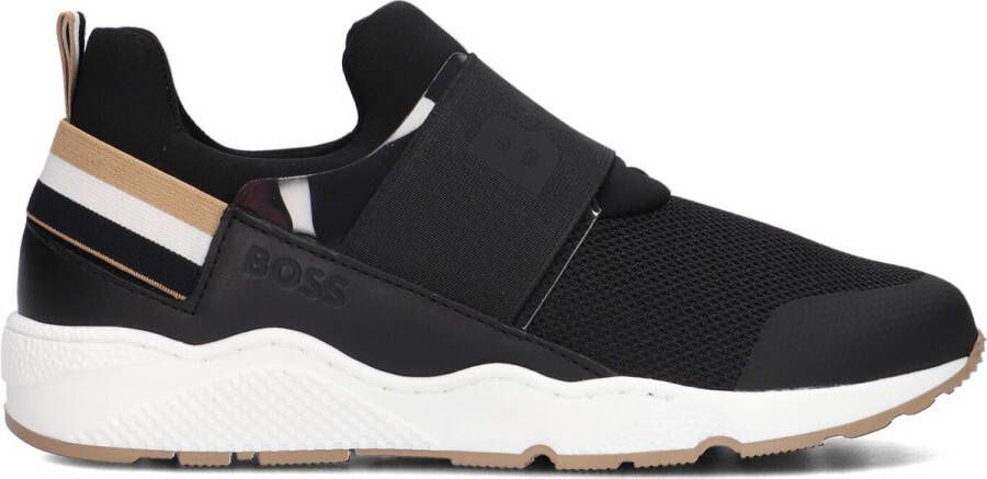 Boss Kids Baskets Lage sneakers Jongens Zwart