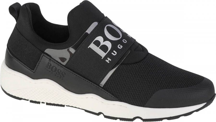 BOSS kidswear BOSS Trainers J29276-09B voor een jongen Zwart Sneakers - Foto 2