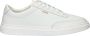 Hugo Boss Witte Veterschoenen met Zijlogo White Heren - Thumbnail 2