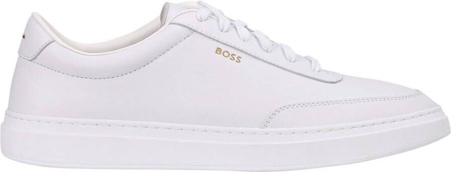 Hugo Boss Witte Veterschoenen met Zijlogo White Heren - Foto 2