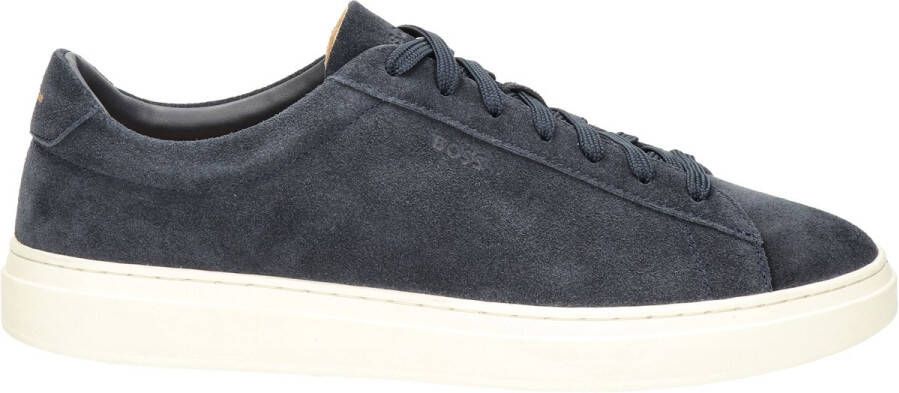 BOSS Kieran Tennis heren sneaker Donkerblauw