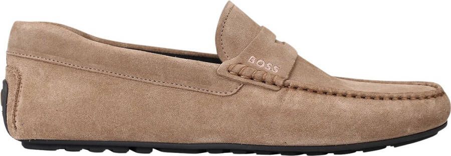 BOSS Loafers Heren Noel_mocc Maat: 42 Materiaal: Suède Kleur: Bruin - Foto 3