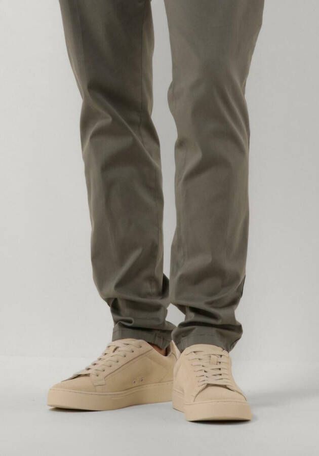 Hugo Boss Beige Suède Lage Top Sneakers Rhys_tenn Beige Heren