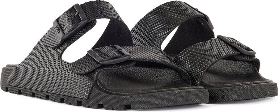 Hugo Boss Surfley slipper met gespdetail