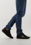 BOSS Lage Sneakers Heren Saturn Lowp Maat: 46 Materiaal: Leer Kleur: Zwart - Thumbnail 8