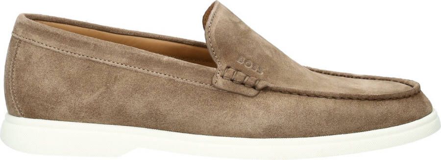 BOSS Loafers Heren Sienne_loaf Maat: 45 Materiaal: Suède Kleur: Bruin - Foto 2