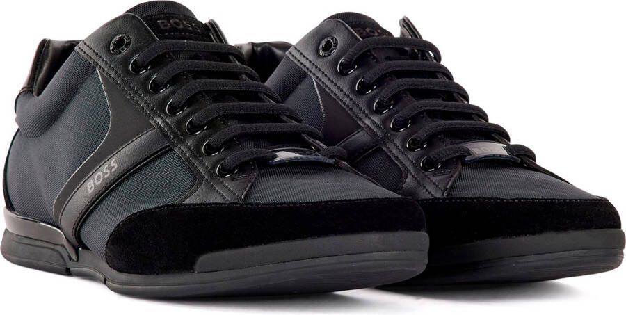 Hugo Boss Saturn Lowp Shoe Black Zwart Heren - Foto 3