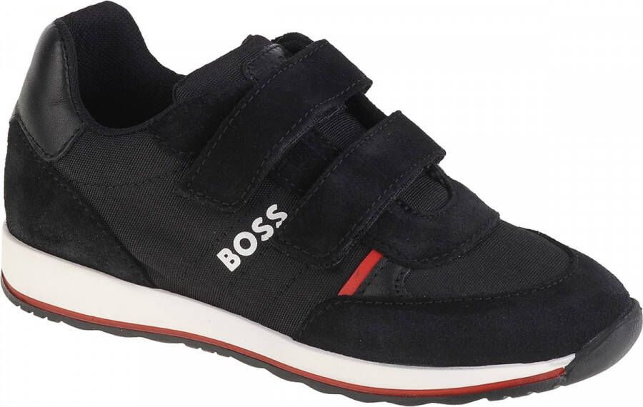 Boss Trainers J09179 09B voor een jongen Zwart Sneakers