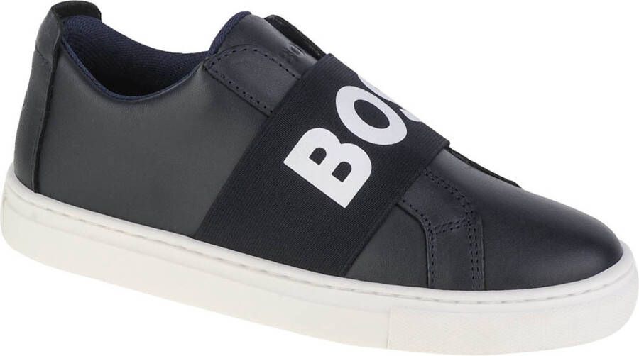 Boss Trainers J29291 849 voor een jongen Marineblauw Sneakers