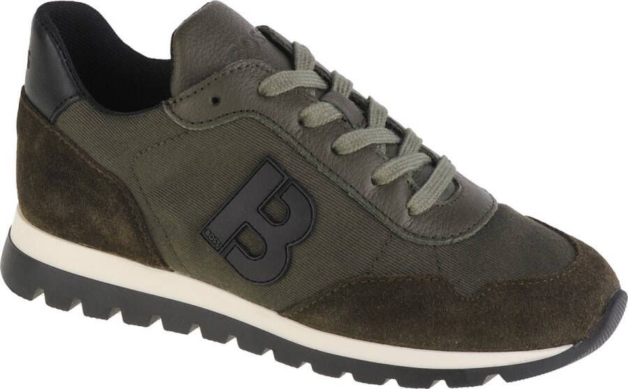 Boss Trainers J29319-665 voor een jongen Groen Sneakers