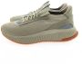 Hugo Boss Beige High Top Stoffen Sneakers Beige Heren - Thumbnail 11