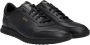 BOSS Lage Sneakers Heren Zayn Lowp Maat: 43 Materiaal: Leer Kleur: Zwart - Thumbnail 1