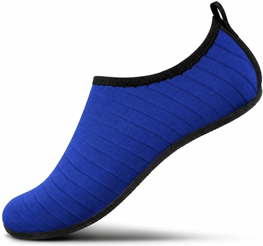 BOTC Waterschoenen Volwassenen Unisex Watersokken met Anti-Slip Zool Sneldrogend & Ade d Strandschoenen voor Zwem Surfen & Strand Donkerblauw