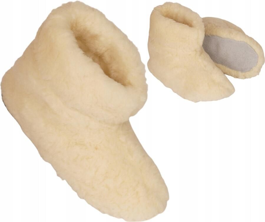 Botiga Dames Pantoffels van 100% Natuurlijke Wol Warm en Comfortabel