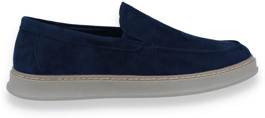 Bottesini Heren Mocassin Blauw