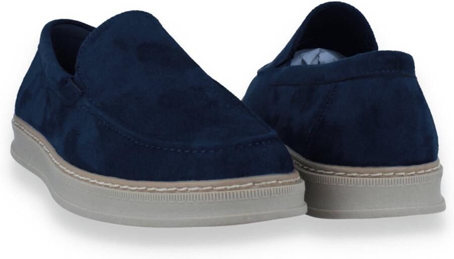 Bottesini Heren Mocassin Blauw
