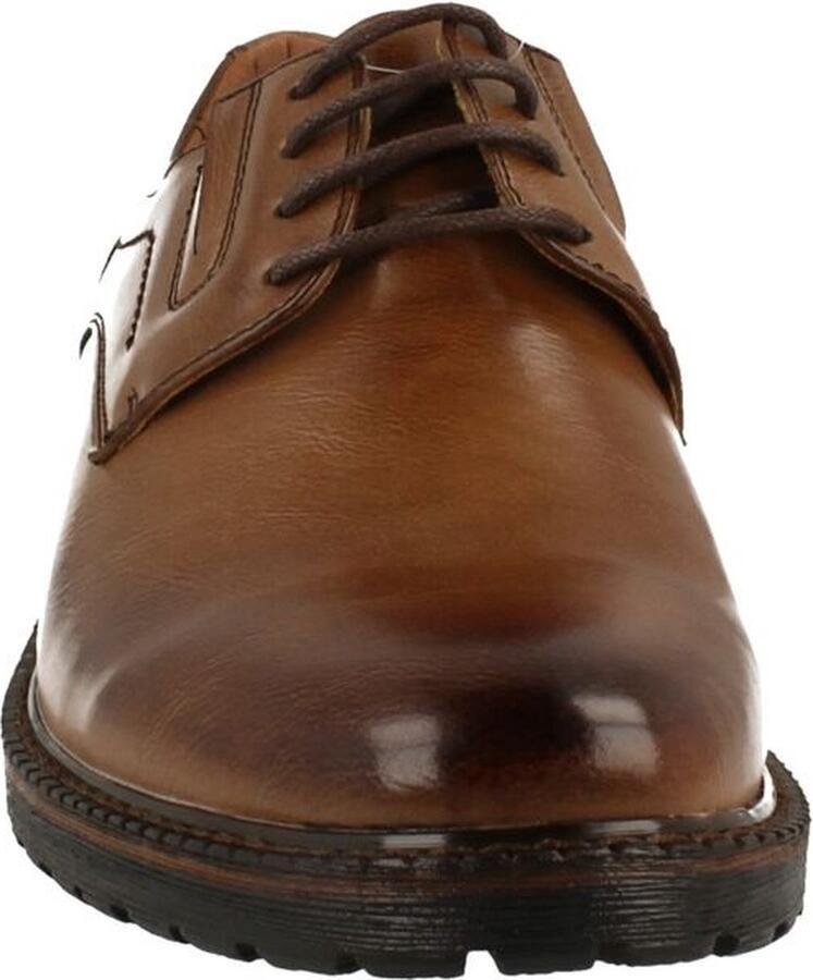 Bottesini Heren Veterschoen Bruin Cognac