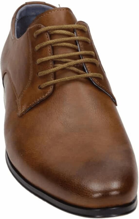 Bottesini Heren Veterschoen Bruin Cognac